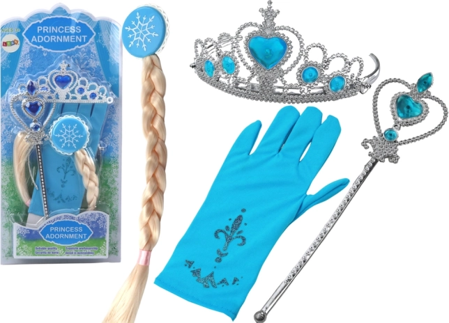 Set accesorii pentru mica prințesă Regina Zăpezii