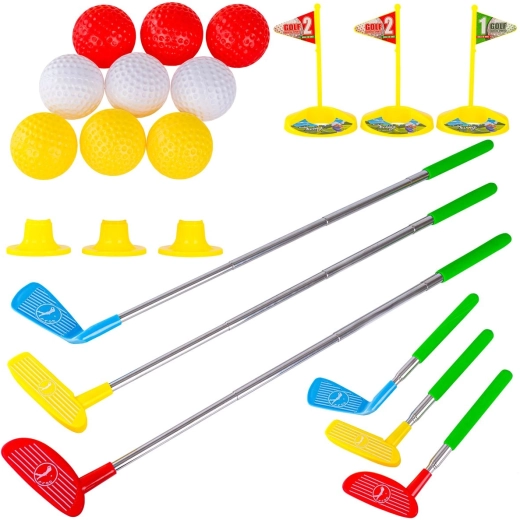 Set complet de mini golf pentru copii