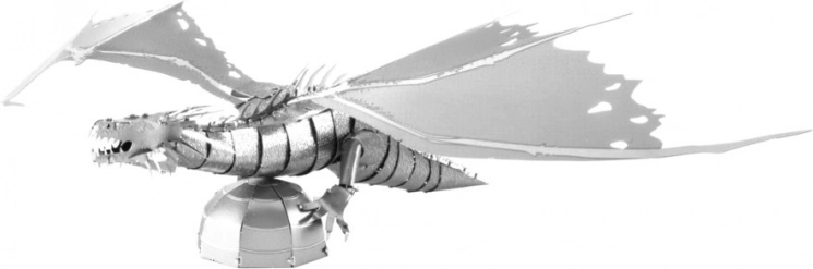 Metal Earth model metalic 3D Harry Potter: dragonul de la Gringotts