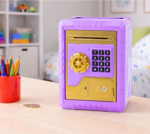 Fantă pentru monede și construcție rezistentă