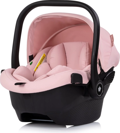 Chipolino Pearl i-Size scaun auto 40–87 cm powder pink