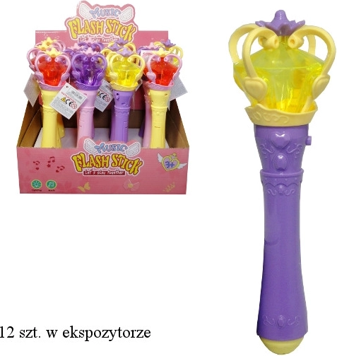 Baghetă magică luminoasă cu baterii - 1 bucată