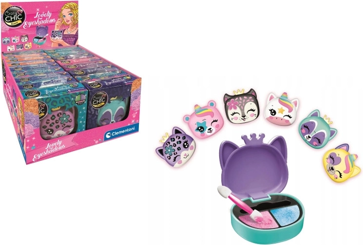 Crazy Chic – paletă farduri de pleoape Lovely