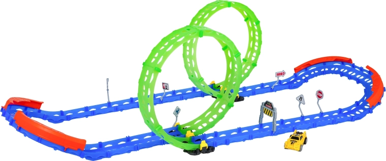 Bucle duble de 360° care strălucesc în întuneric