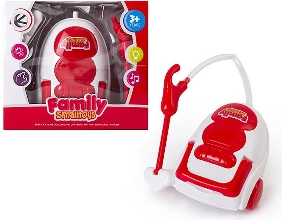 Aspirator de jucărie pentru copii cu efecte luminoase și sonore - 1 buc