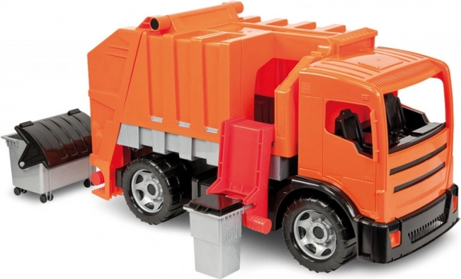 Camion Lena Giga Trucks de gunoi portocaliu