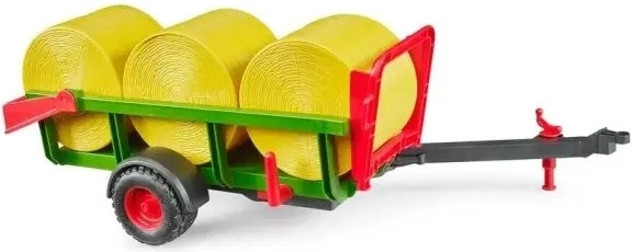 Transportul a trei baloți rotunzi