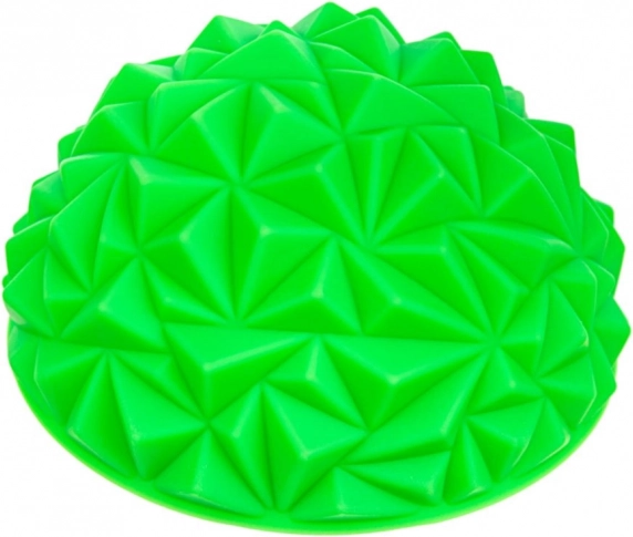 Semisferă de masaj verde cu model de diamant