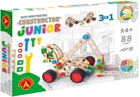Alexandra mic constructor junior 3în1 stivuitor