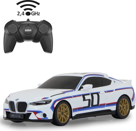 Mașină cu telecomandă JAMARA BMW 3.0 CSL 1:24 albă