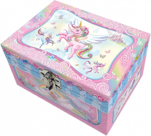 Cutie muzicală pentru bijuterii PECOWARE – unicorn
