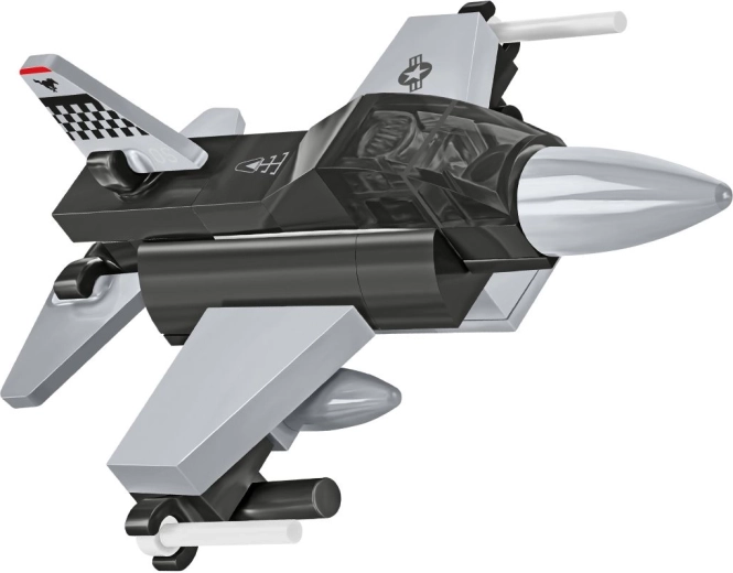 Avionul de vânătoare F-16D la scara 1:300