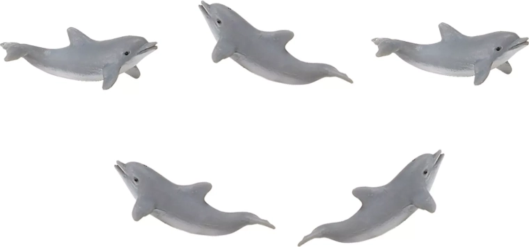 Safari Ltd. mini figurină delfin Good Luck Minis - 1 bucată