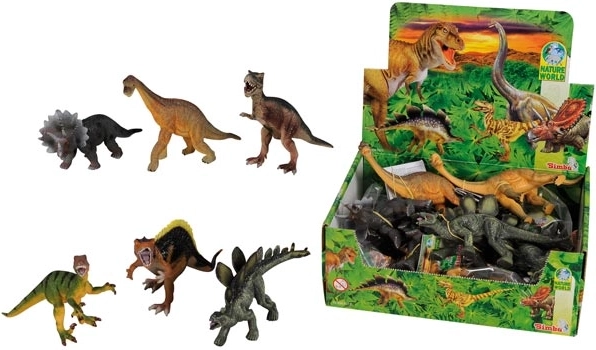 Figurină dinozaur 14–16 cm, 6 tipuri