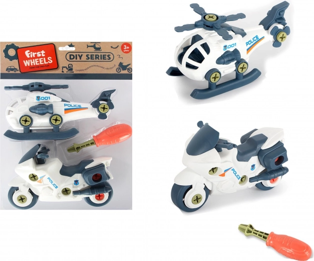 Set de mijloace de transport cu șurubă