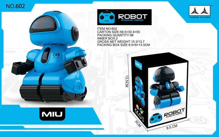 Robot controlat de la distanță Small Q albastru