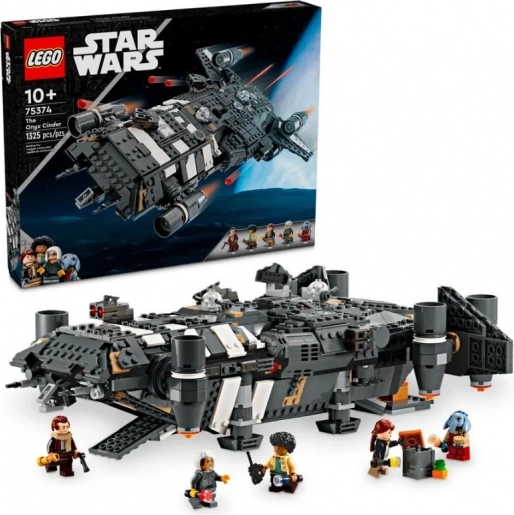 LEGO Star Wars Onyx Cinder – navă spațială din serialul Skeleton Crew