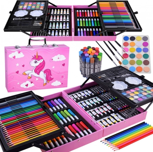 Set de artă cu valiză 147 buc
