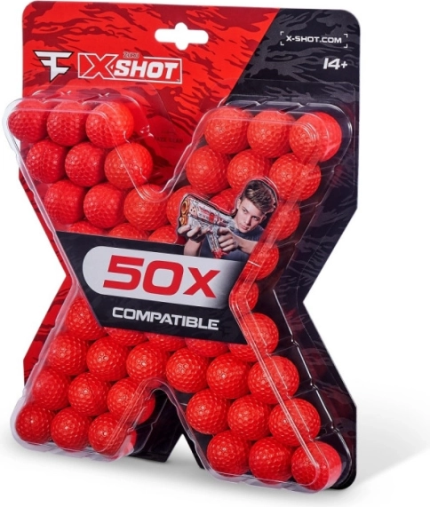X-Shot FaZe bile de spumă de rezervă 50 buc