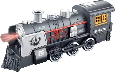 Locomotivă retro SF-0628 cu sunet și lumină 20 cm