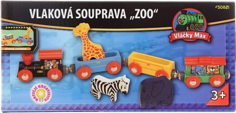 Set de tren Vláčky Max Grădina zoologică
