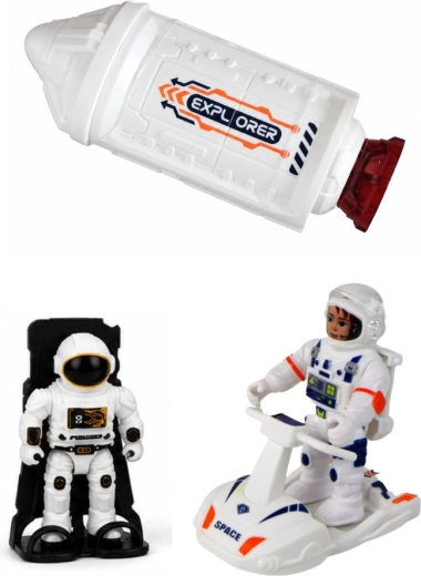 Astronauți și modulul Explorer pentru jocuri de rol