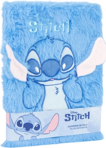 Jurnal din pluș Lilo și Stitch A5