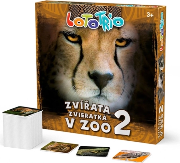 Loto-trio animale la ZOO 2