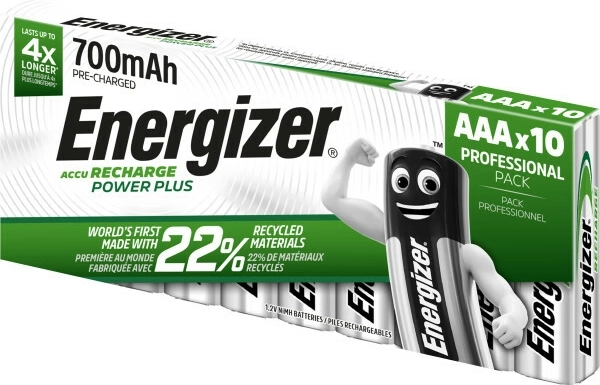 Energizer Power Plus baterii reîncărcabile AAA 700 mAh, pachet 10 buc
