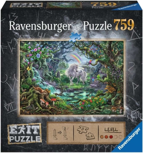 Puzzle Ravensburger Exit: Unicorn 759 piese
