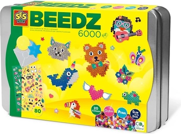 Ses Creative mărgele de călcat luxoase – set 6000 buc.