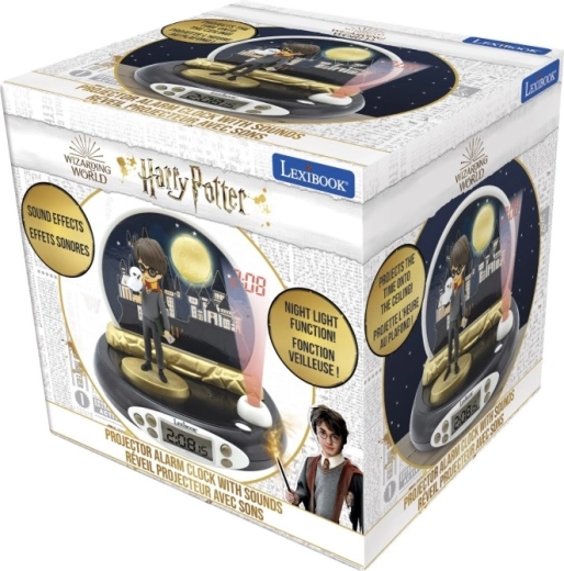Ceas deșteptător 3D cu proiecție HARRY POTTER de la Lexibook
