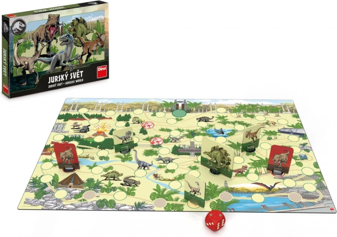 joc de masă pentru copii lumea jurasică de la dino