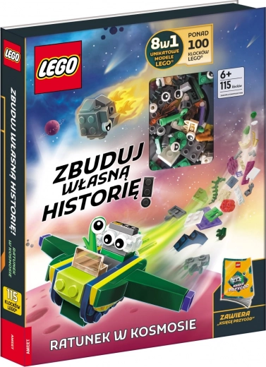 LEGO Master Brand – salvare în spațiu (carte și set de construcție)