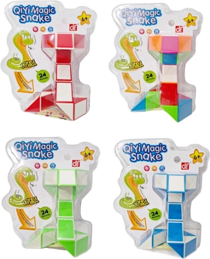 Șarpe pliabil – puzzle flexibil pentru copii