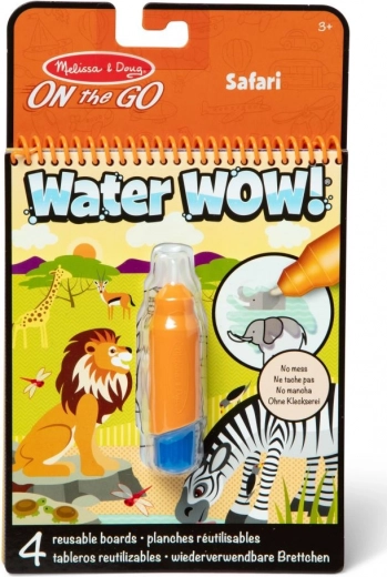 Safari Vodovky WaterWow Carte de Colorat pentru Copii