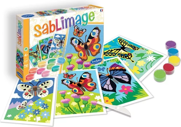 Sentosphere Sablimage imagini cu nisip – fluturi