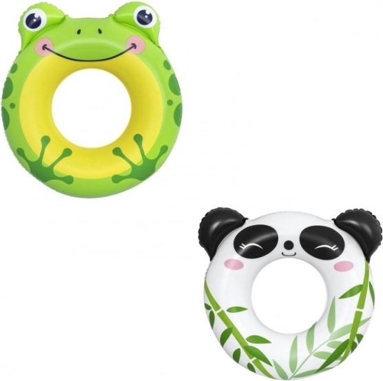 Colac de înot gonflabil pentru copii panda BESTWAY