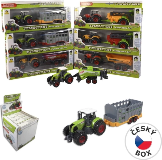 Tractor cu remorcă 27 cm