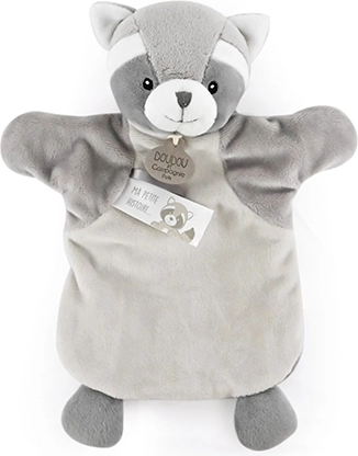 Marionetă de pluș raton 25 cm