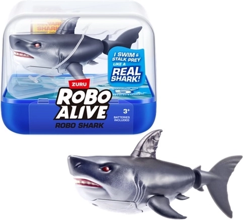 ZURU RoboAlive rechin plutitor pentru apă, negru