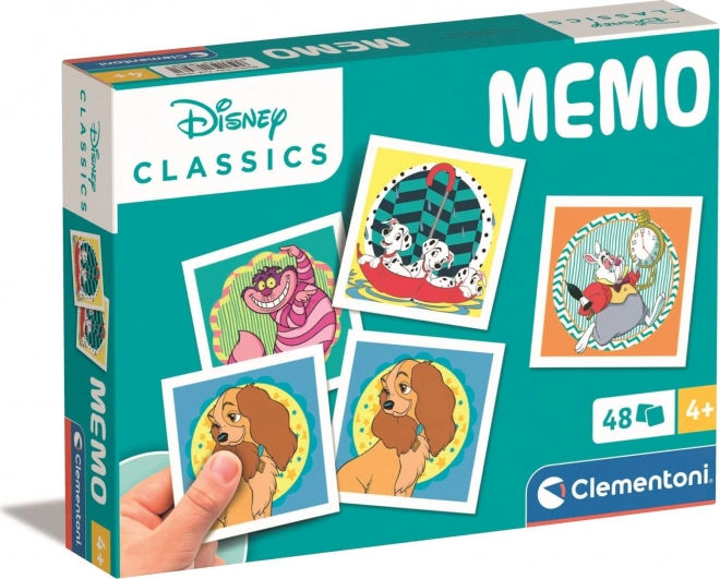 Pexeso Disney clasic – 48 de cărți de la Clementoni