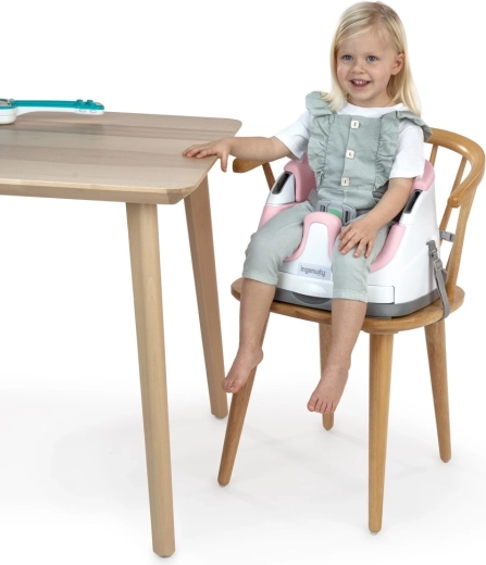 2‑în‑1: la masă și pe podea