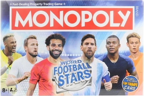 Monopoly World Football Stars – versiunea în limba engleză