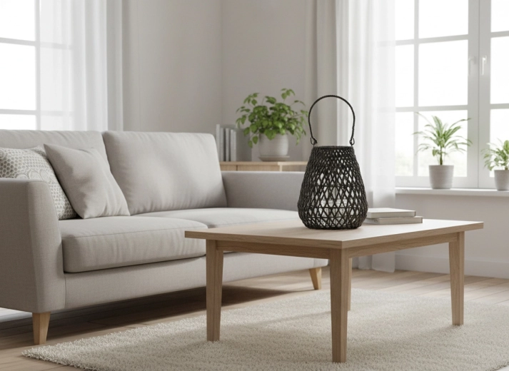 Accesoriu stilat pentru un living modern