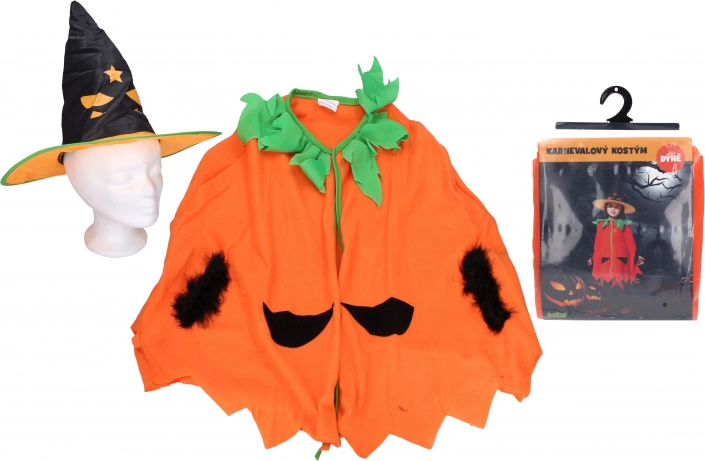 Costum de carnaval dovleac pentru copii 110–120 cm