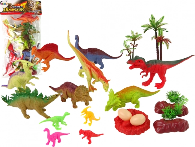 Set de dinozauri cu accesorii