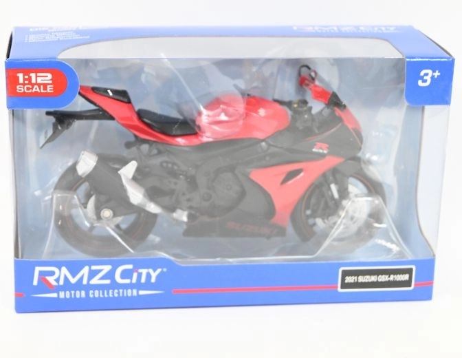 RMZ Hobby model motocicletă Suzuki GSX-R1000R 1:12 roșu