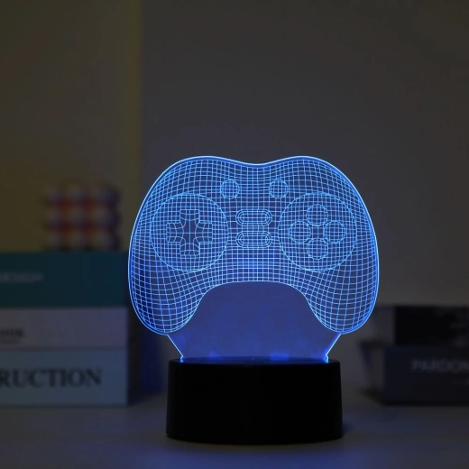 Lampă de noapte LED în formă de controller