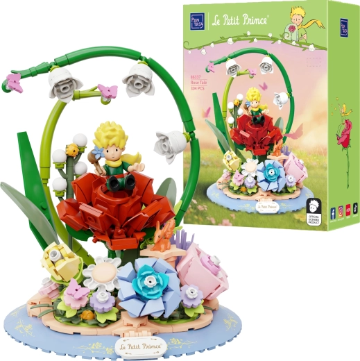 Pantasy Micul prinț – povestea trandafirului (Le Petit Prince) set de construcție 304 piese